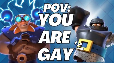 clasf gay|This game is gay : r/ClashRoyale .